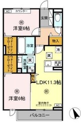 リアン朝霧の物件間取画像